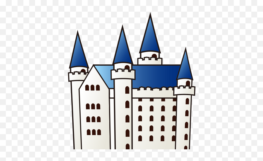 European Castle - Castle Emojis,European Emoticons