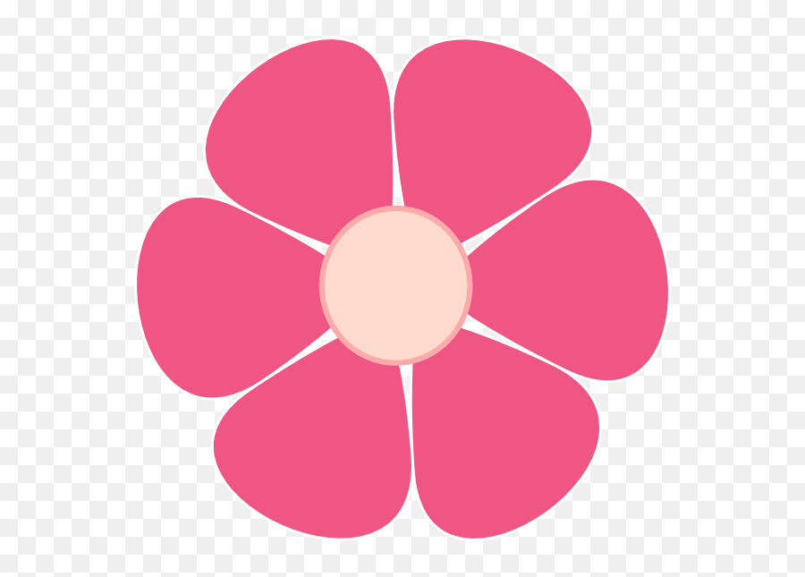 Pink Flowers Cartoon - Clipartsco Pink Flower Clipart Emoji,Emoji Florzinha