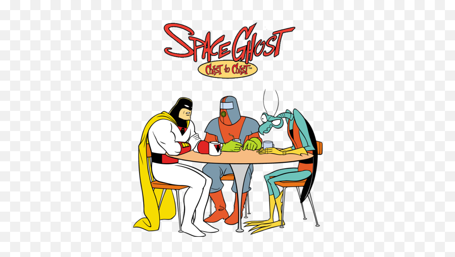 Space Ghost - Cia Dos Gifs Space Ghost Coast To Coast Emoji,Monkey Cici Emoticon