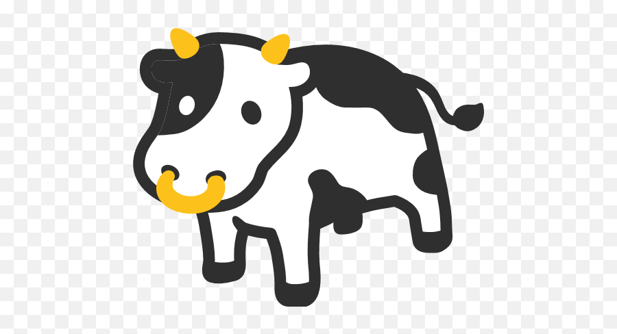 Cow Id 7449 Emojicouk - Cow Emoji,Bull Emoji
