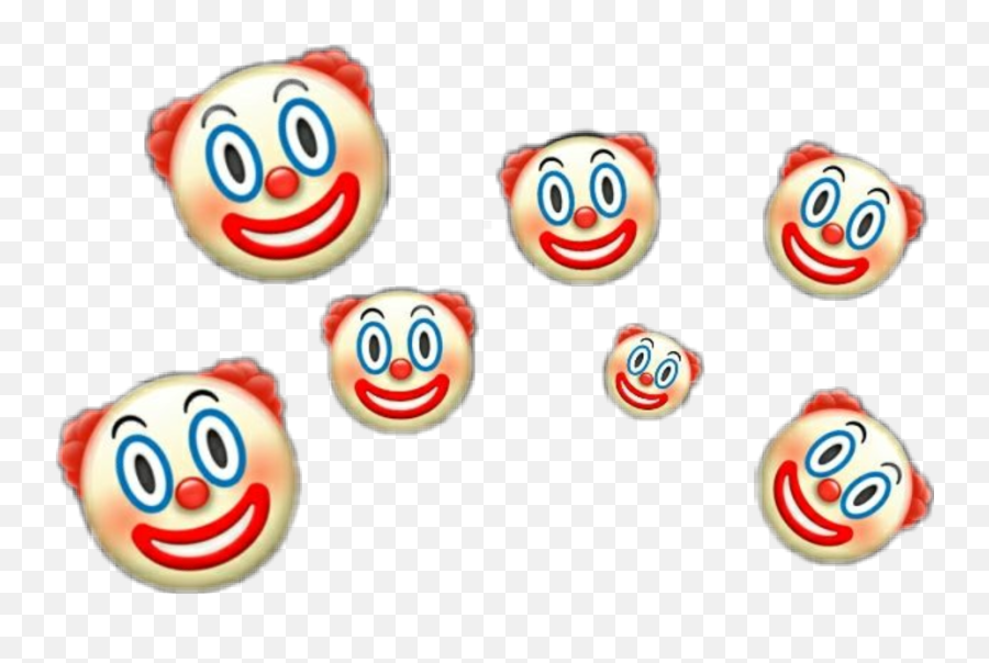 Clown Crown Sticker By Tosia Kuligowska - Png Clown Emoji,Clown Emojis Transparent