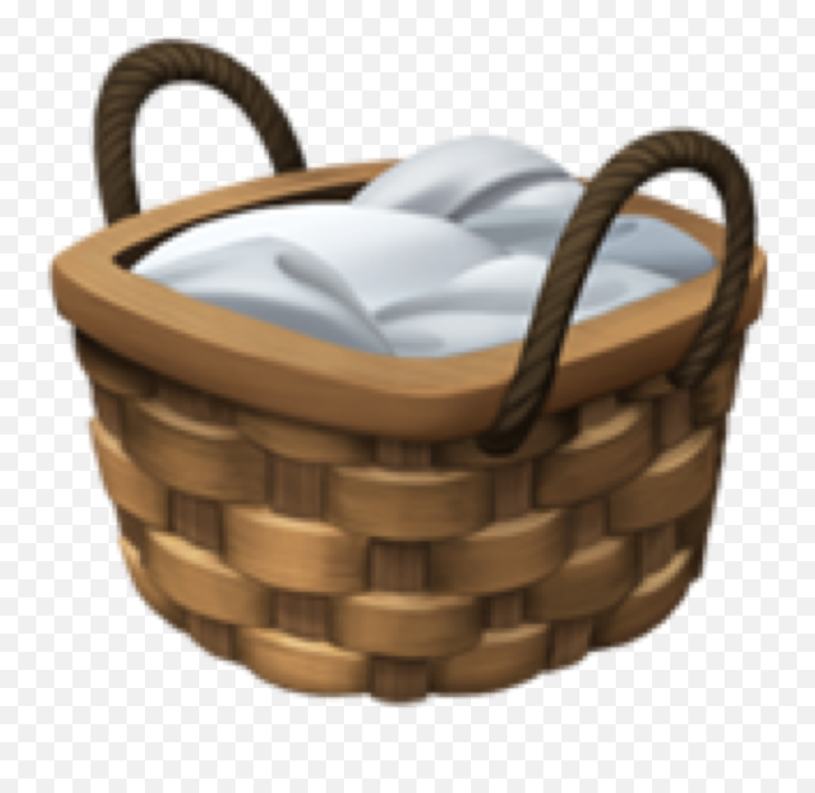 Apple Appleemojis Emoji Ios Sticker - Laundry Basket Emoji,Basket Emoji Png