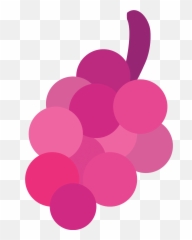 Grapes Emoji Clipart - Dot,Grapes Emoji Iphone 5