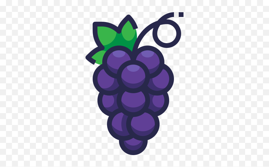 Food Fruit Grape Free Icon Of Fruit - Diamond Emoji,Grape Emoticon