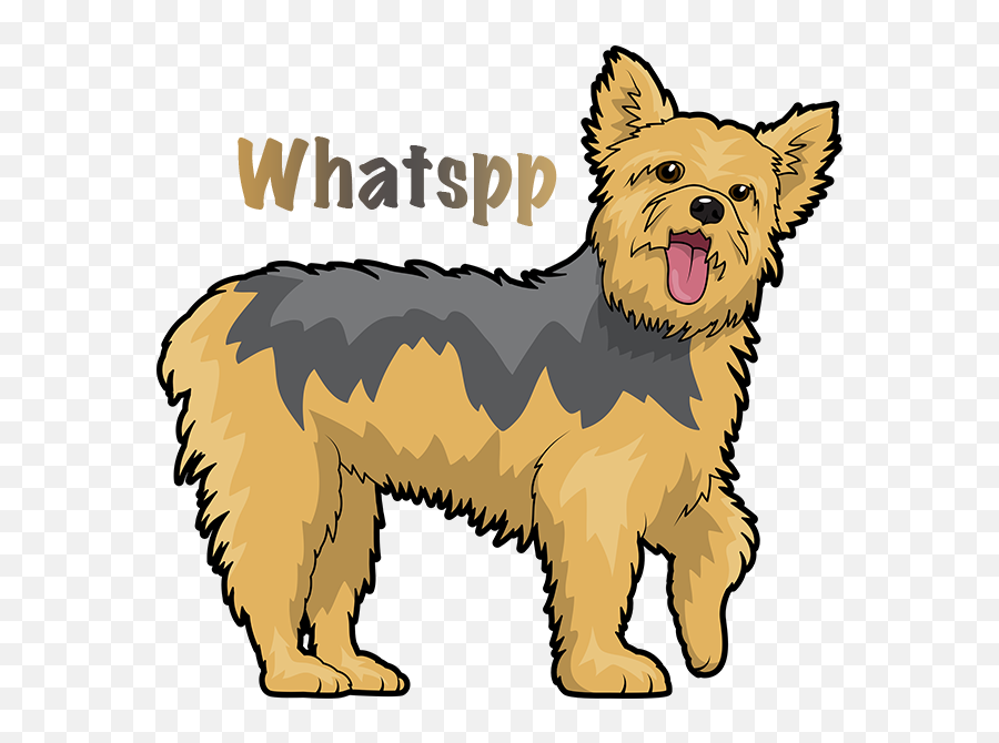 Yorkie Emojis For Dog Lovers Messages Sticker - 10 Dog Vulnerable Native Breeds,Messages With Emojis