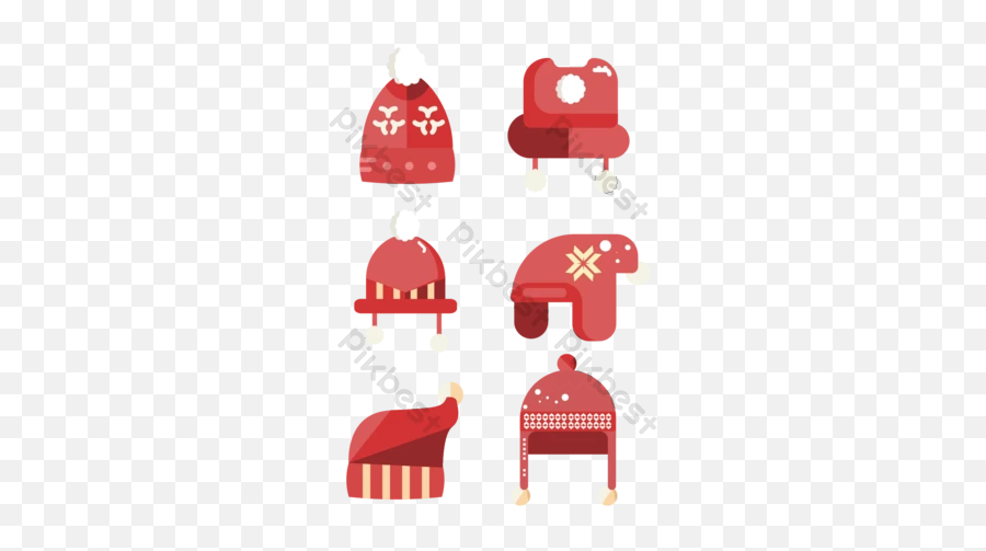 Christmas Hat Templates Ai Free Download - Pikbest For Holiday Emoji,Santa Hat Emoji