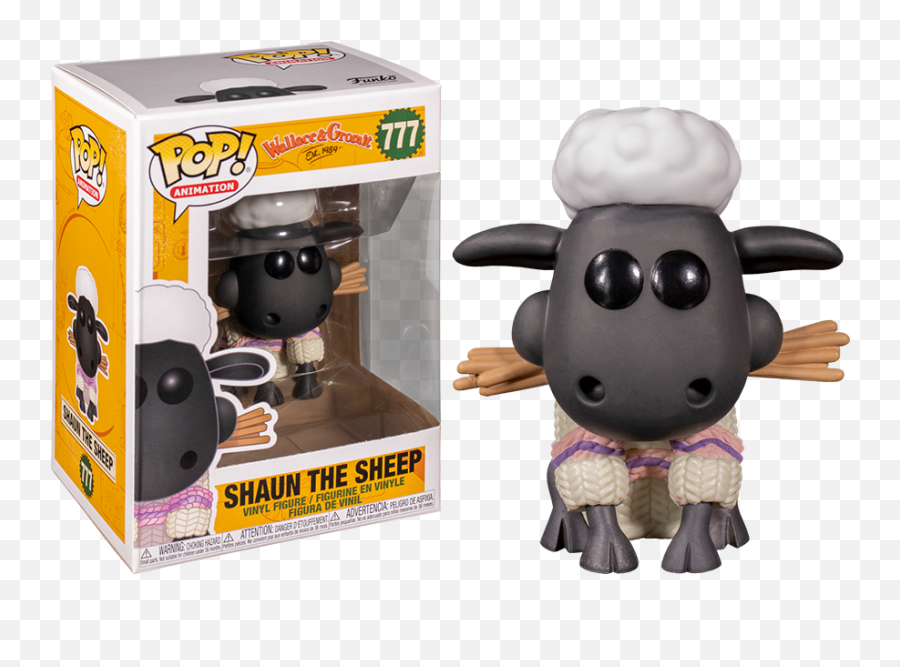 Funko Pop Wallace And Gromit Shaun The Sheep 777 Emoji,Sheep In Mask Emoticon
