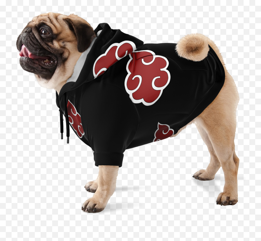 Akatsuki Dog Zip Up Hoodie U2013 Ecchihunters Emoji,Emoji Theme Clothes