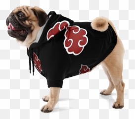 Akatsuki Dog Zip Up Hoodie U2013 Ecchihunters Emoji,Emoji Theme Clothes