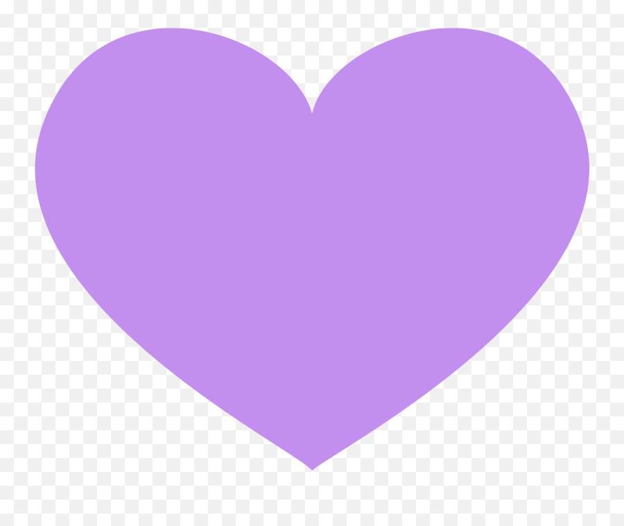 Purple Heart Emoji Clipart - Twitter Purple Heart Emoji,Heart Emoji Png