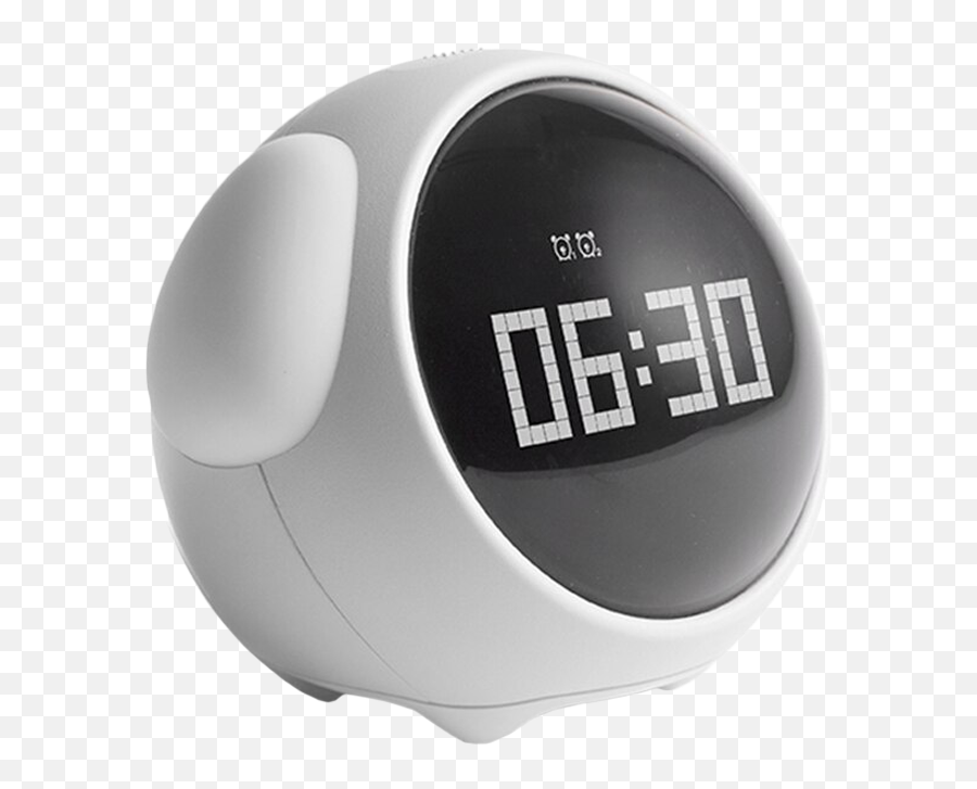 Hbk Emoji Pixel Alarm Clock White Darwin,Alarm Emoji