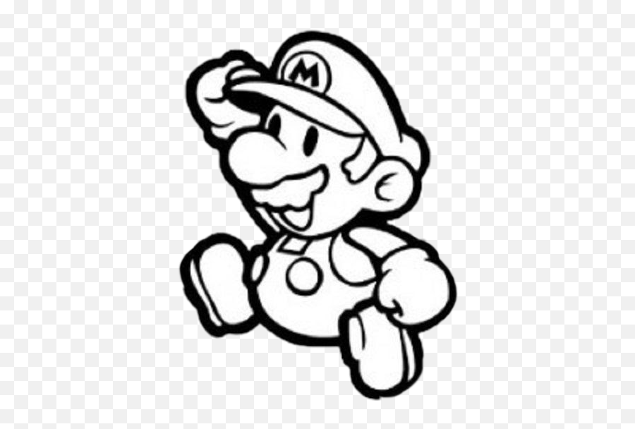 Mario Mariobros Sticker By Mardella Jolley - Paper Mario Coloring Emoji,Picarto Emoji