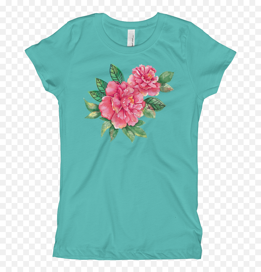 Vintage Flower Girls - Short Sleeve Emoji,Pink Shirt Girl Emoji