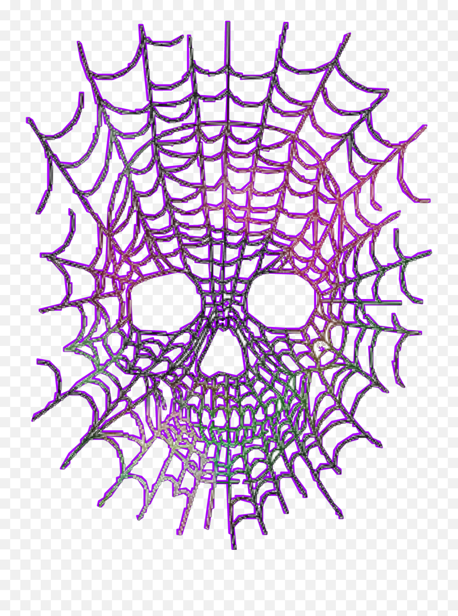Spider Web Stickers Sticker - Skeleton Spider Web Drawing Emoji,Spider Web Emoji