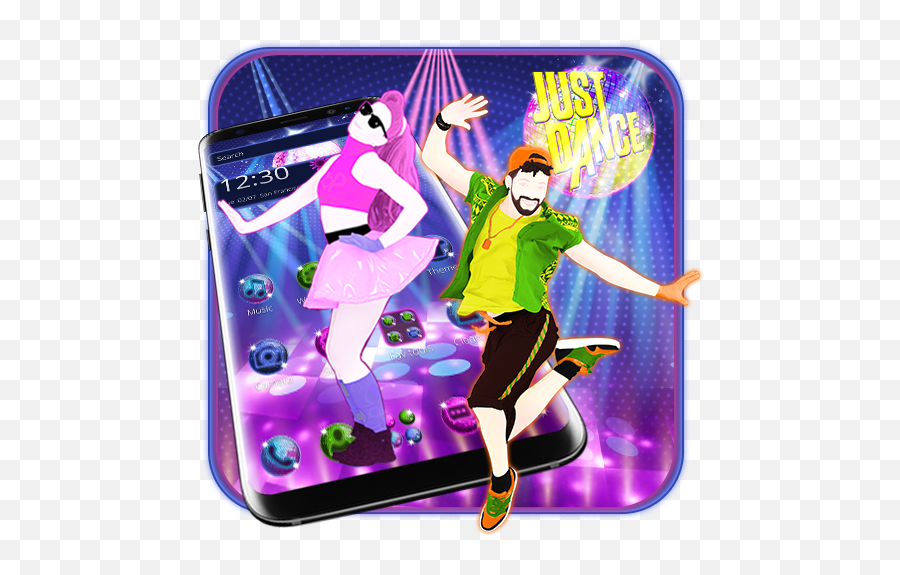 Hip Hop Just Dance Music Theme - Apl Di Google Play For Running Emoji,Android Dancer Emoji