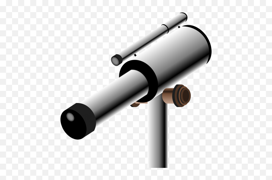 Spyglass Emoticon To Watch Observe - Clip Art Emoji,Telescope Emoticon