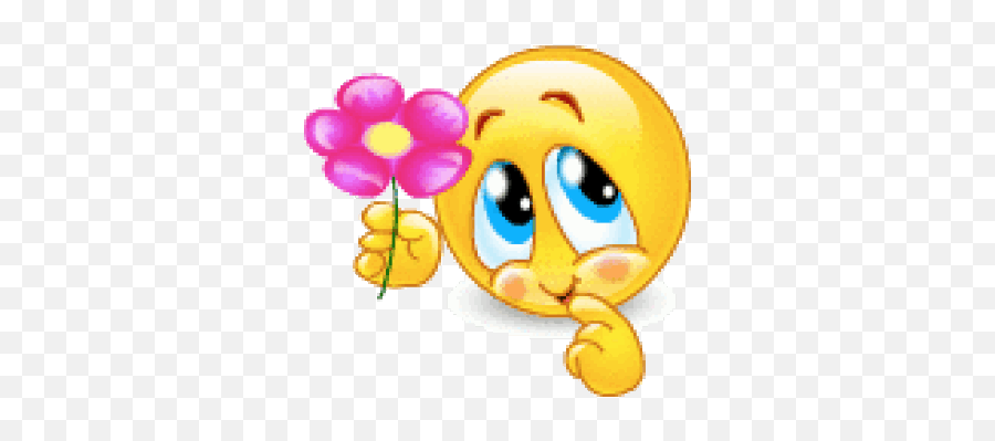 Anziani - Emoji Flower For You,Emoticon Fischio