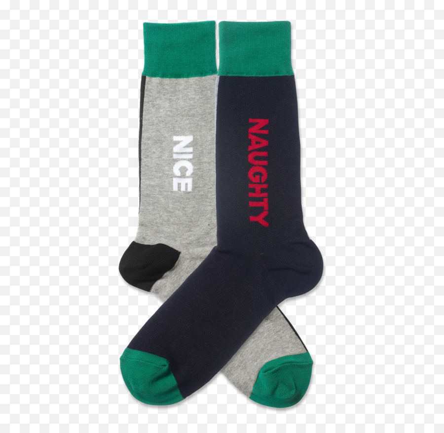 Mens Naughty And Nice Crew Socks - Solid Emoji,Rue 21 Emoji Socks