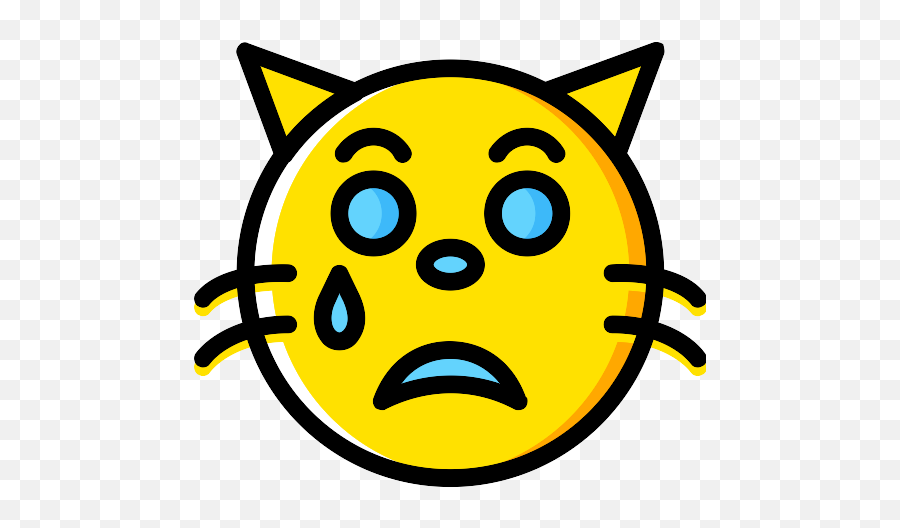 Sad Emoticon Square Face With Closed Eyes Vector Svg Icon 4 - Dot Emoji,Cat Eyes Emoticon