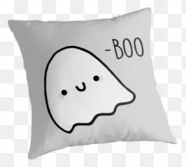 Cute Ghost Pillow - Decorative Emoji,Ghost Emoji Pillows
