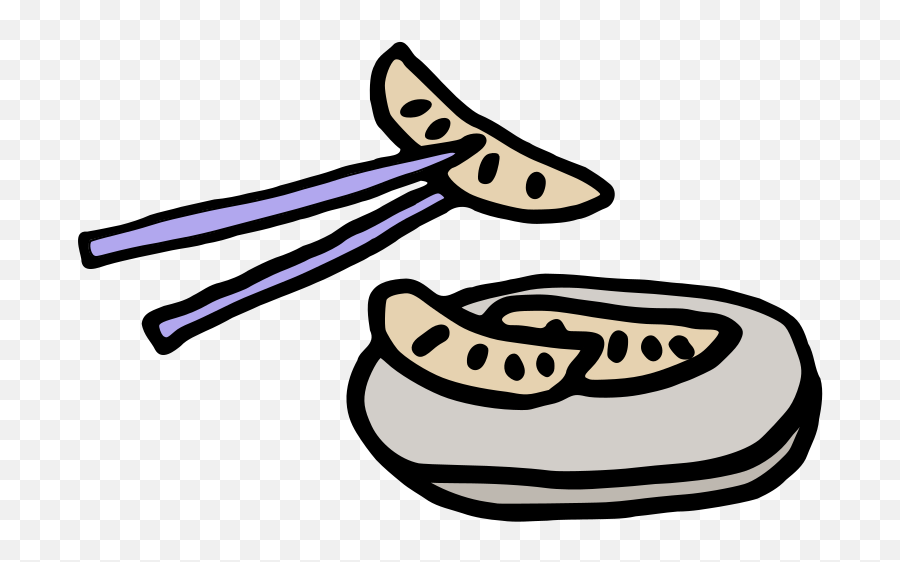 Openclipart - Clipping Culture Junk Food Emoji,Gyoza Emoji