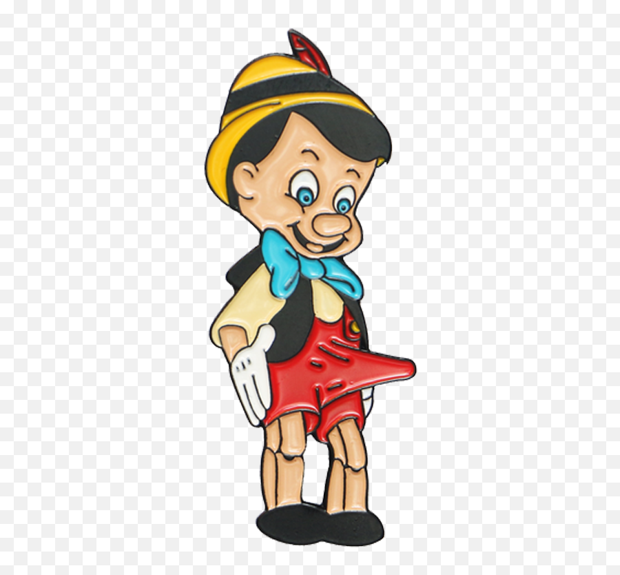 Lying Pervert Pinocchio Pin - Pervert Pinocchio Emoji,Pervert Emoticon