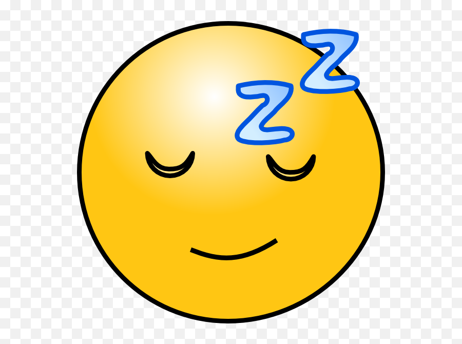 Free Sleepy Smiley Face Emoticon - Sleepy Face In Cartoon Emoji,Sleepy Emoticon