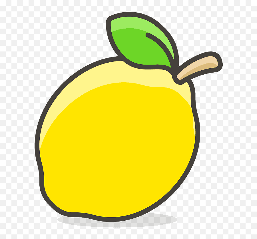 Lemon Fruit Food Free Icon Of Another - Lemon Clipart Transparent Background Emoji,Emoji Fruits