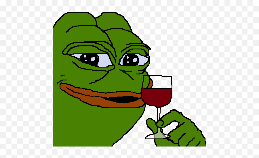 Deutsch - 4chanarchives A 4chan Archive Of Int Pepe Wine Glass Emoji,Hidamari Emoticon