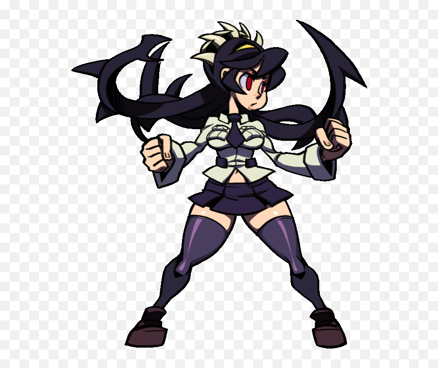 Filia Medici - Skullgirls Ak1 Mugen Community Filia Skullgirls Win Animation Emoji,Dio Emoji Gif