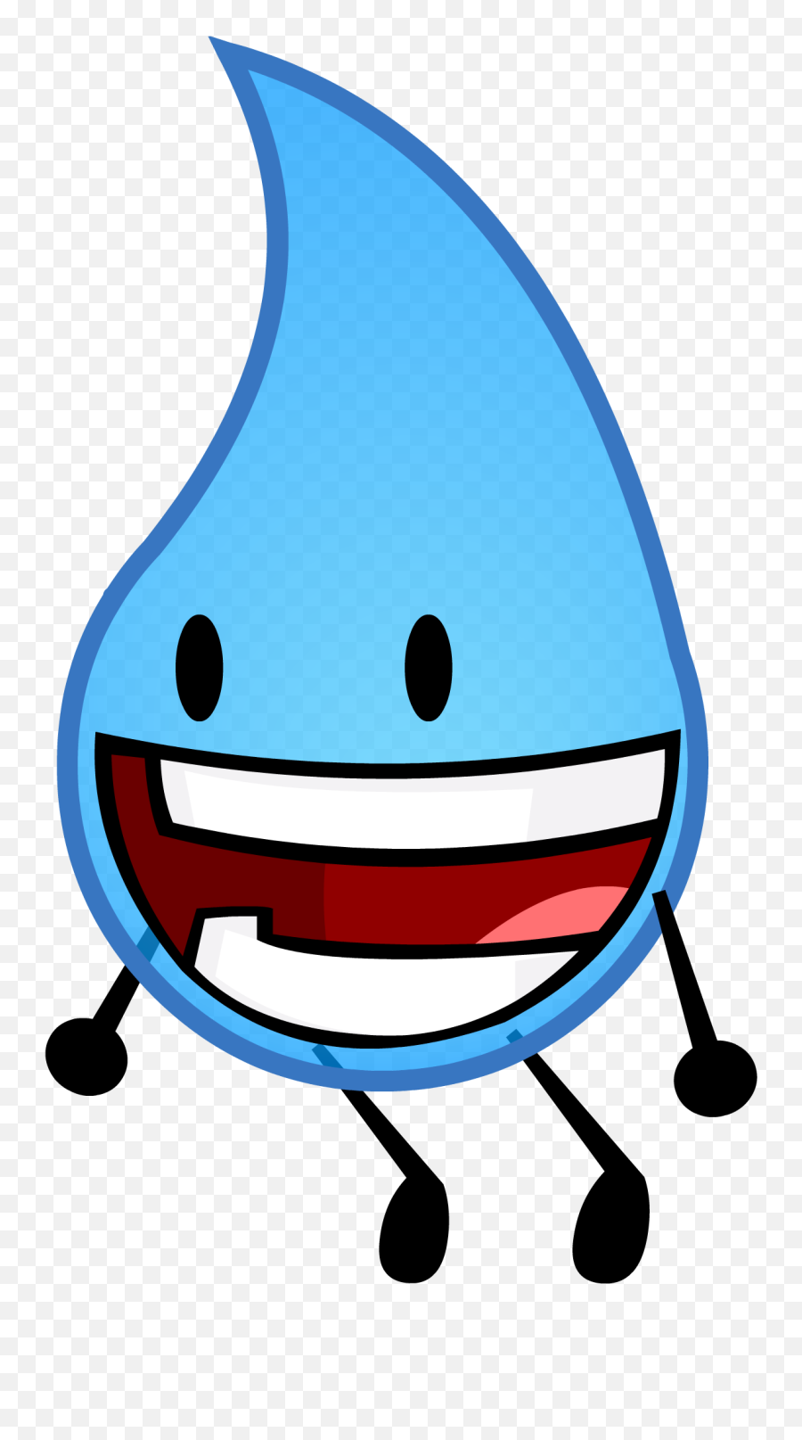 Teardrop - Bfdi Teardrop Png Emoji,Teardrop Showing Emotions Freeze