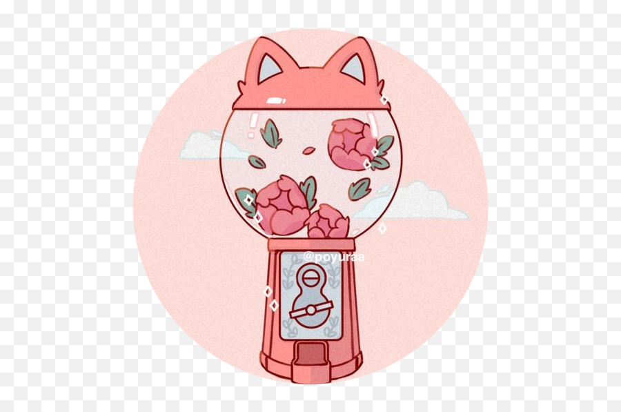 Kawaii Aesthetic Aesthetics Sticker By Violetcuevas - Pink Aesthetic Cat Drawing Emoji,Asian Emojis Cute Cat