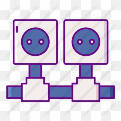 Power Socket - Free Electronics Icons Dot Emoji,Power Emoticon