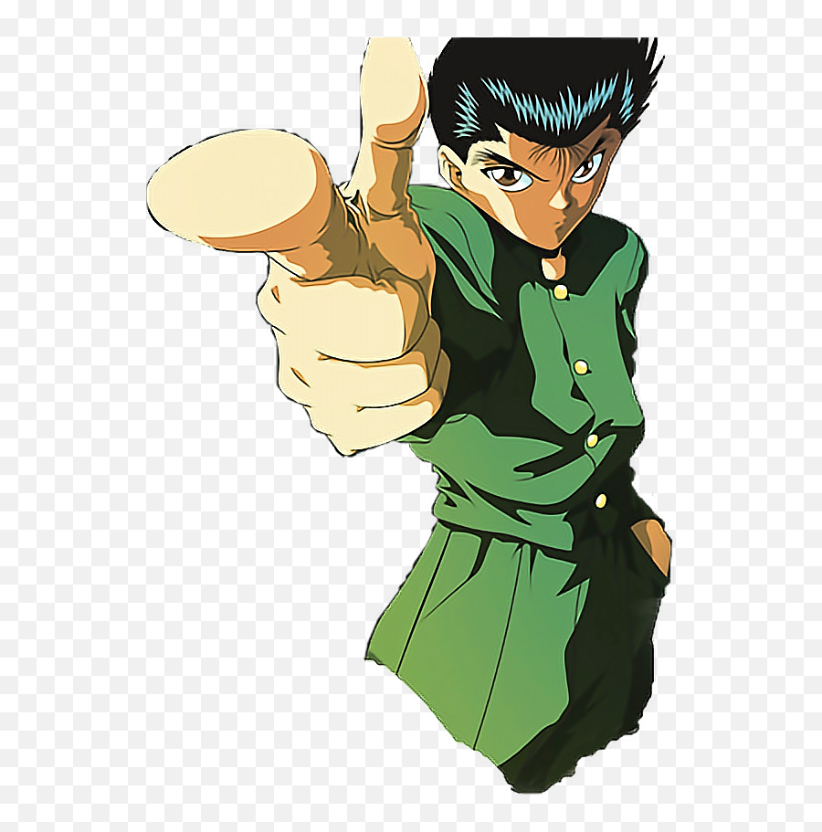 Yusuke Yyh Yuyuhakusho Sticker - Yu Yu Hakusho Emoji,Yu Yu Hakusho Emojis