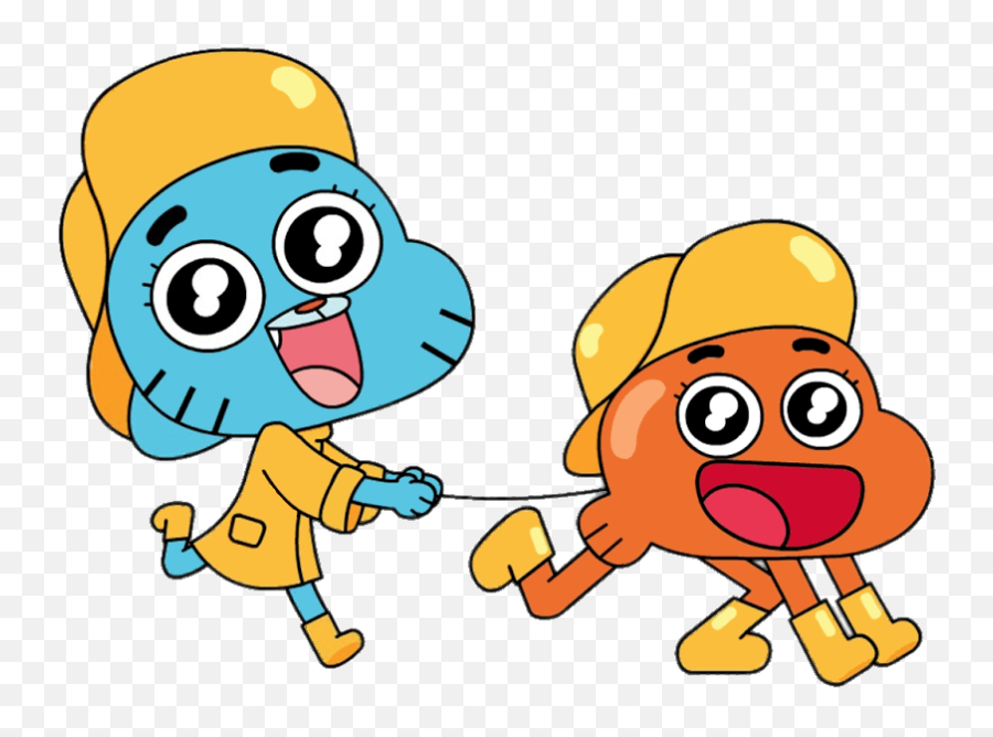 Gumball Cartoon Goodies - Gumball E Darwin Png Emoji,Gumball Darwin Smiley Face Emoticon