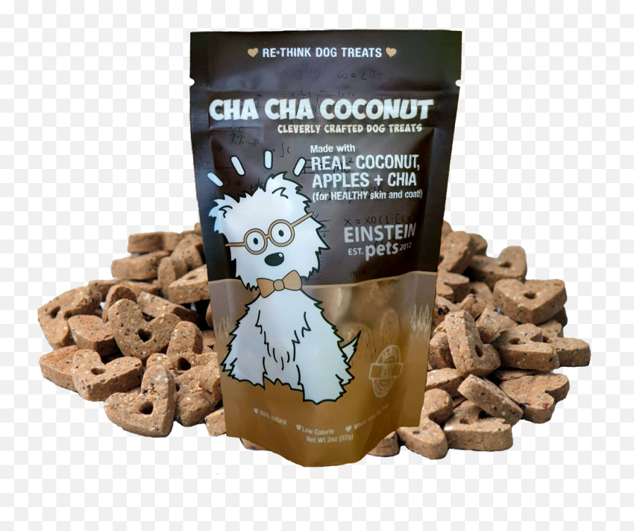 Cha Cha Coconut - Einsteins Treats Emoji,Small Chia Pet Emoji