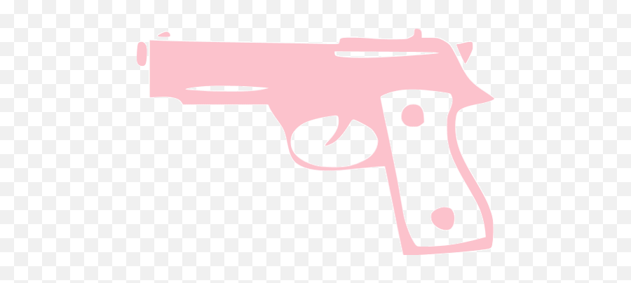 Pink Gun 4 Icon - Black And Pink Gun Icon Emoji,Gatlin Gun Emoticon