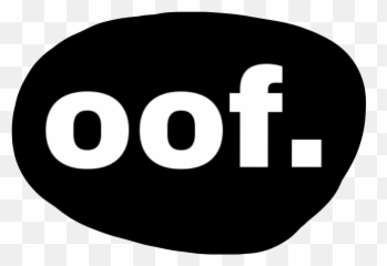 Oof Black White Periodt Sticker By Fcked - Upmess Dot Emoji,Idgaf Emoji