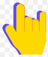 Holla Group - Sign Language Emoji,Spock Fingers Emoticon