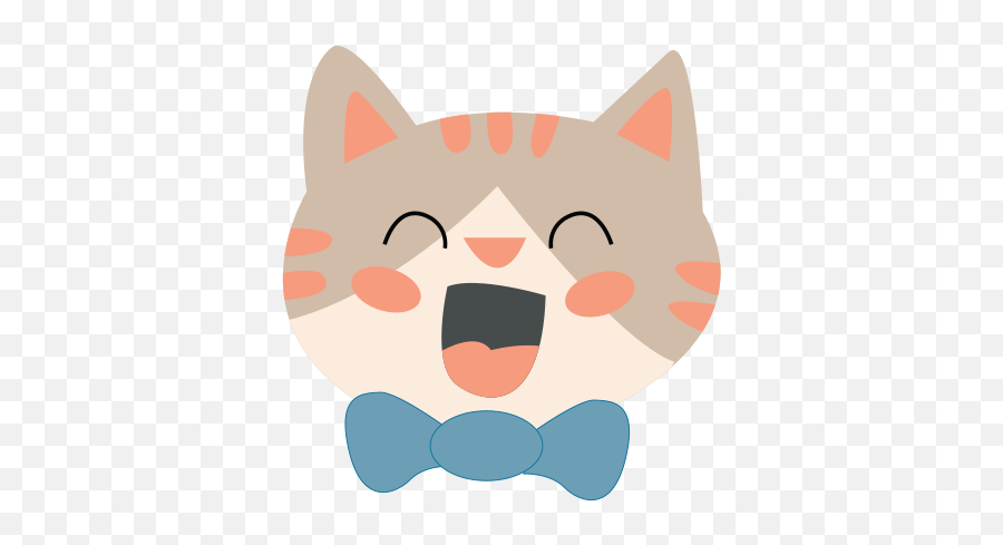 Download Hd Face Cats Emoji For Imessage Messages Sticker - 1 Happy,Cat Face Emoji