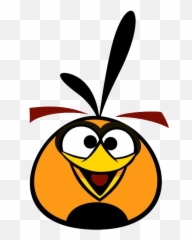 Bubbles - Orange Angry Birds Characters Emoji,Mixed Emotions Miss Bubles