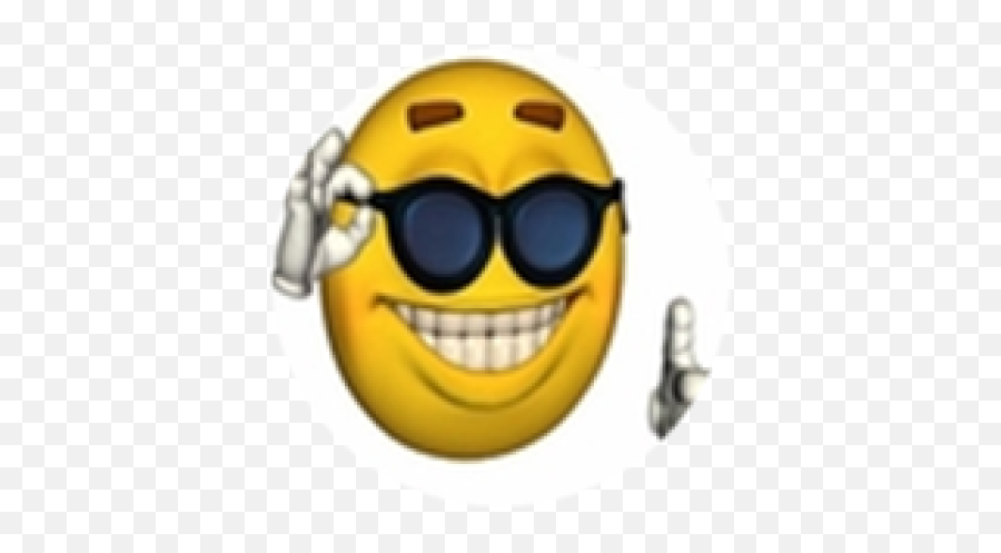 You Got Every Single Badge - Roblox Sunglasses Smiley Face Emoji,Thumbs Up Emoticon Avatar