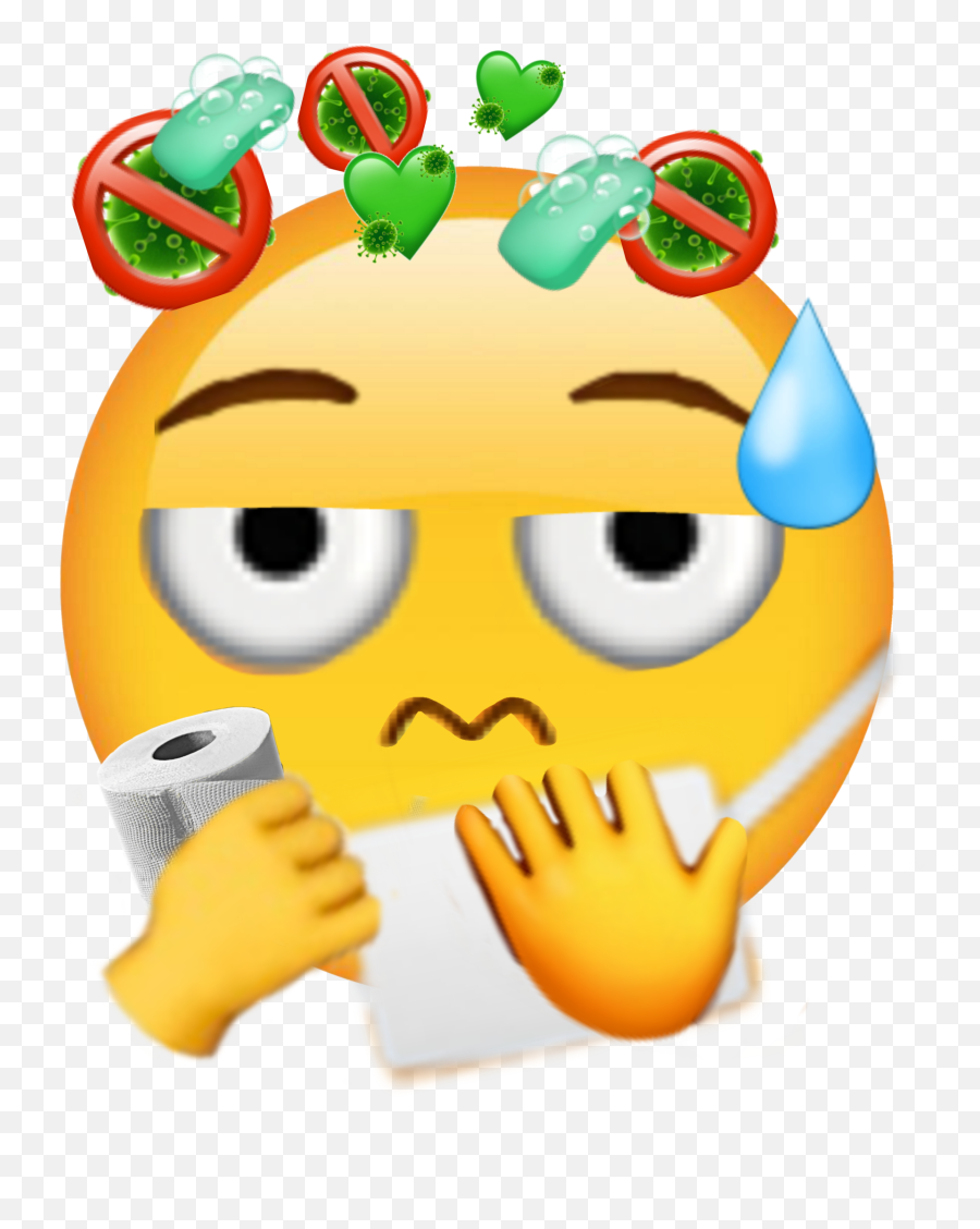 Corona Coronavirus Emoji Sticker By Daydreampony,Sykpe Emojis