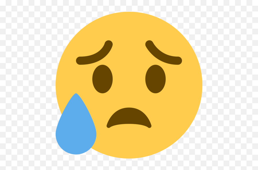 Cara Triste Pero Aliviada Emoji,Emoji Cara Triste