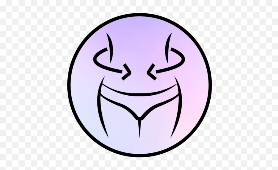 Infinity Hoop Plus Emoji,Purple Rain Emoticon