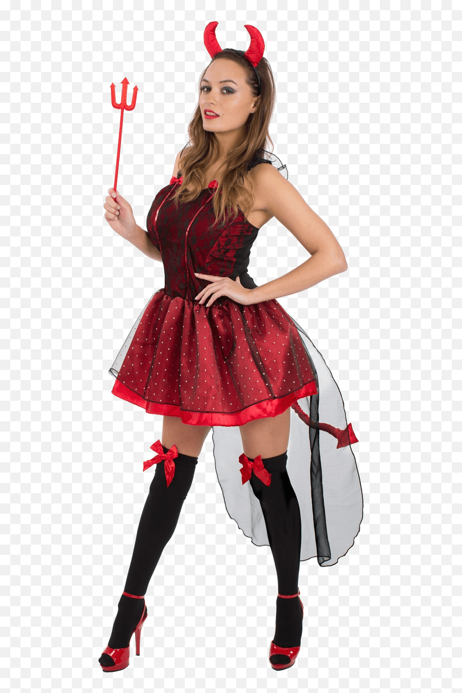 Download Cute Devil Costumes For Girls - Full Size Png Image Event Emoji,Cute Emoji Costumes