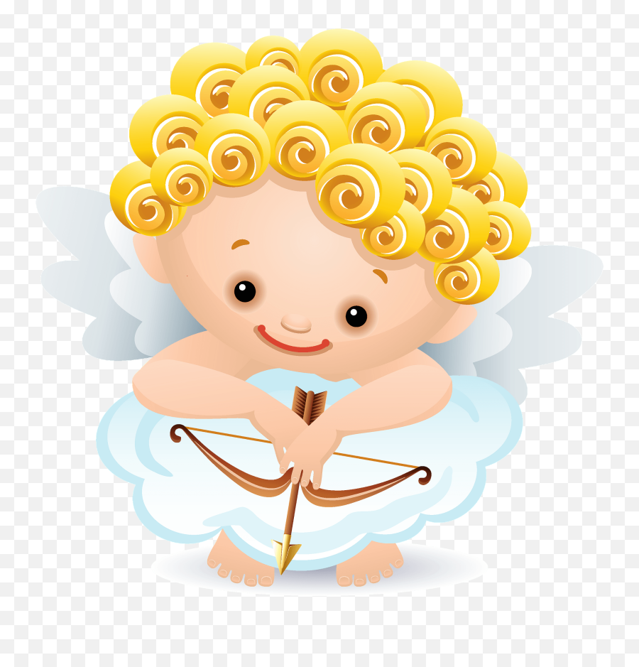 Cupid Clipart Free Download Transparent Png Creazilla Emoji,Cute Female Angel Emoji