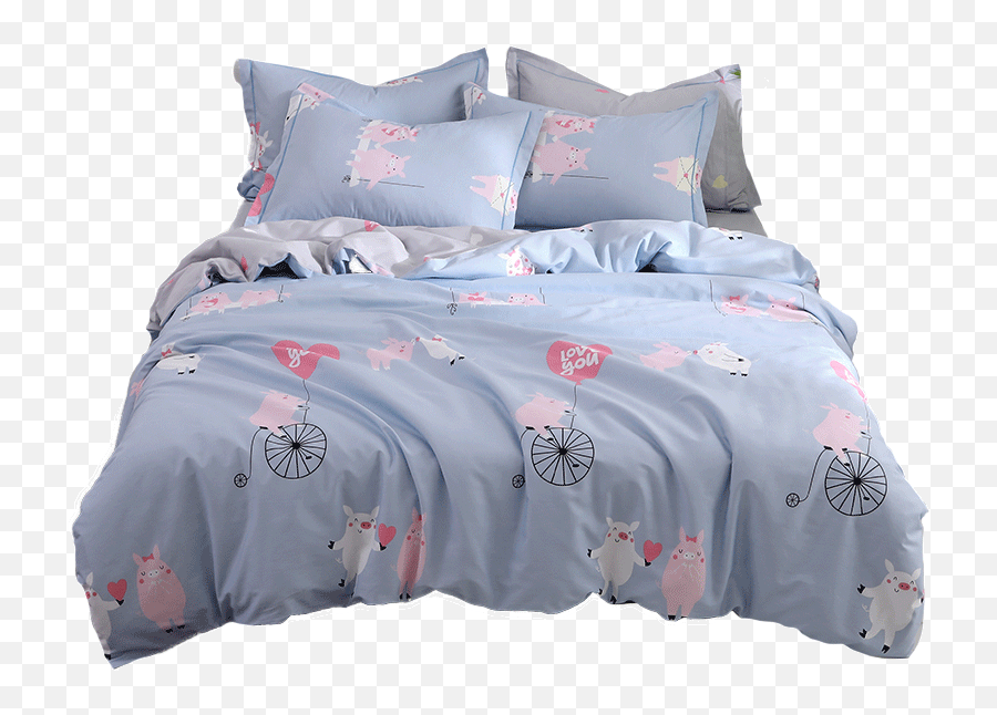 China Bedding Pigs China Bedding Pigs - Queen Size Emoji,Emoji Bed Set Full