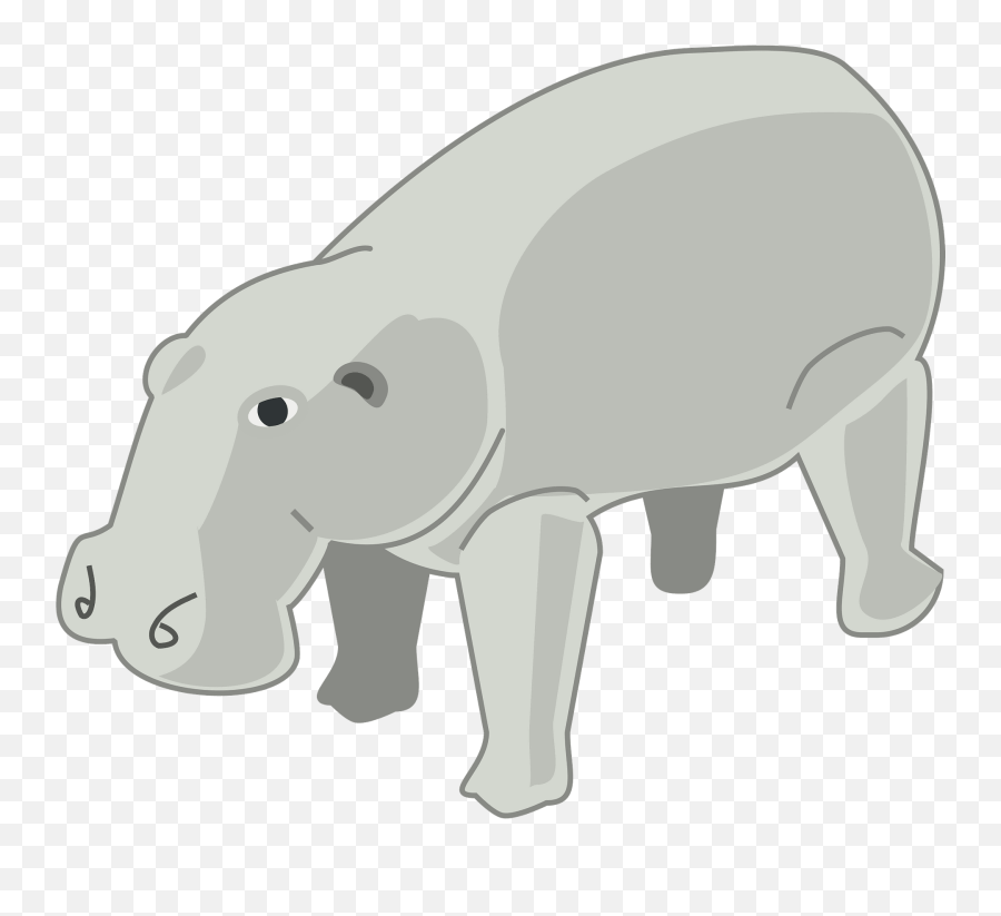 Hippopotamus Clipart Free Download Transparent Png - Animated Hippopotamus Emoji,Hippopotamus Emoji