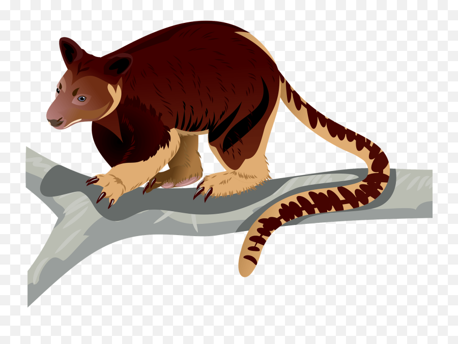 Golden - Clip Art Tree Kangaroo Emoji,Kangaroo Emoji